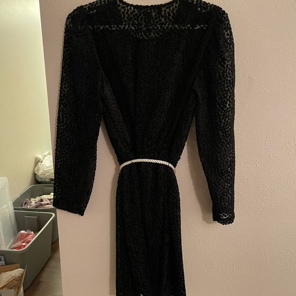 NWT ROBERT RODRIGUEZ Pauline Velvet Mini Dress SZ 8 Valentines Day - Picture 5 of 9